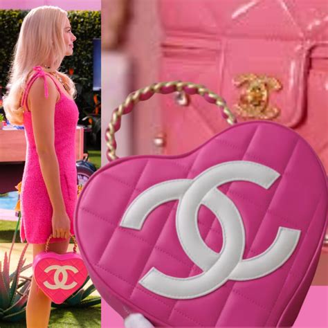 barbie chanel heart handbag|chanel bag barbie movie.